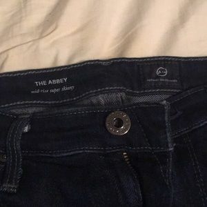 AG Jeans The Abbey mid rise skinny jean